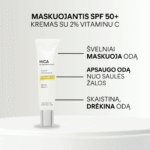 Maskuojantis SPF 50+ kremas su 2% VIT. C - Image 2